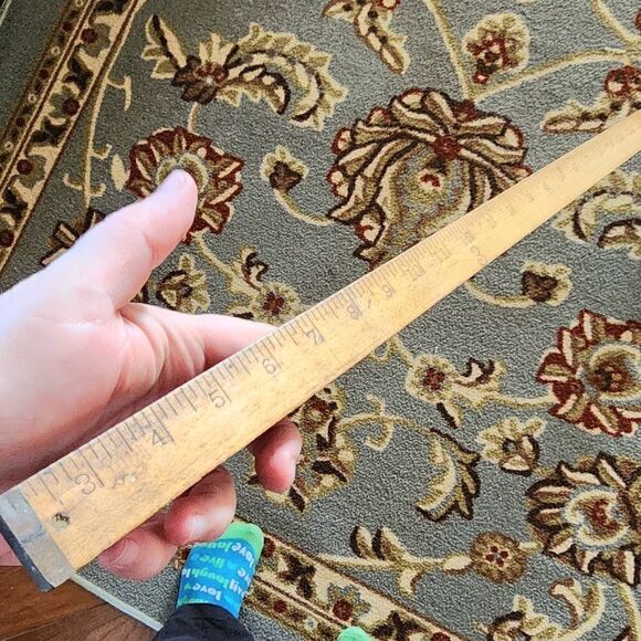 L.M. Coler measurement stick antique adjustable - Picture 11 of 11